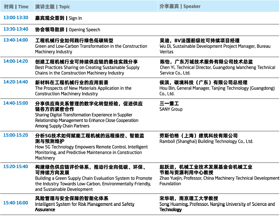 bauma CHINA 2024看點直擊：專題論壇·新品發(fā)布，精彩同期活動搶先看！